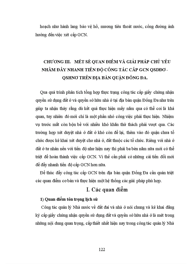 image for page Thực trạng và giải pháp đẩy nhanh công tác cấp giấy chứng nhận quyền sử dụng đất và quyền sở hữu nhà ở trên địa bàn Quận Đống Đa- thành phố Hà Nội
