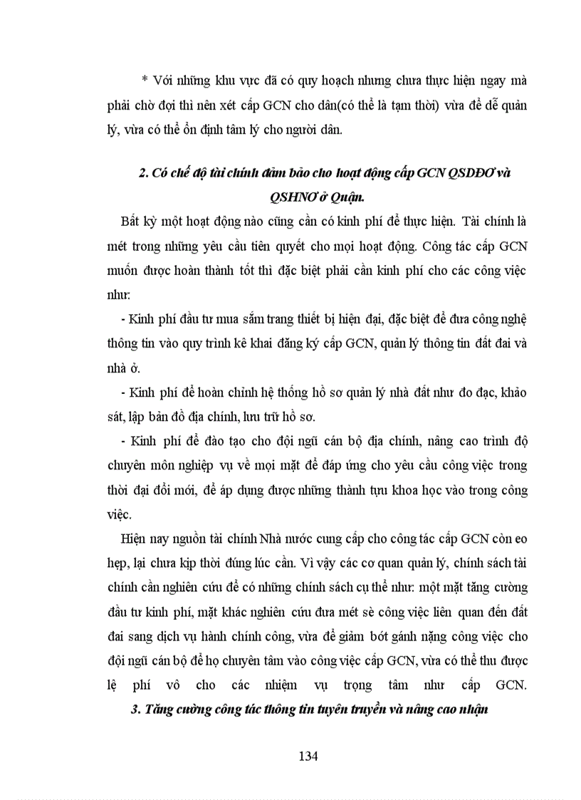 image for page Thực trạng và giải pháp đẩy nhanh công tác cấp giấy chứng nhận quyền sử dụng đất và quyền sở hữu nhà ở trên địa bàn Quận Đống Đa- thành phố Hà Nội