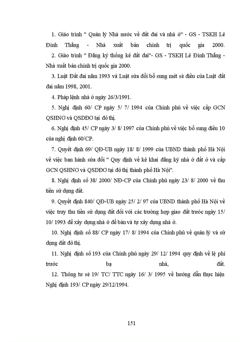 image for page Thực trạng và giải pháp đẩy nhanh công tác cấp giấy chứng nhận quyền sử dụng đất và quyền sở hữu nhà ở trên địa bàn Quận Đống Đa- thành phố Hà Nội