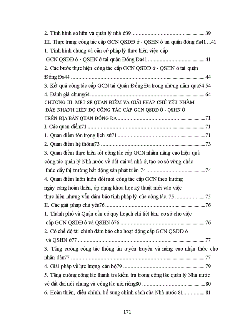 image for page Thực trạng và giải pháp đẩy nhanh công tác cấp giấy chứng nhận quyền sử dụng đất và quyền sở hữu nhà ở trên địa bàn Quận Đống Đa- thành phố Hà Nội