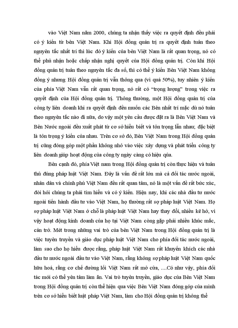 image for page Vai trò của Bên Việt Nam ở công ty Liên doanh du lịch Quốc tế Hải Phòng - thực trạng, bài học và giải pháp