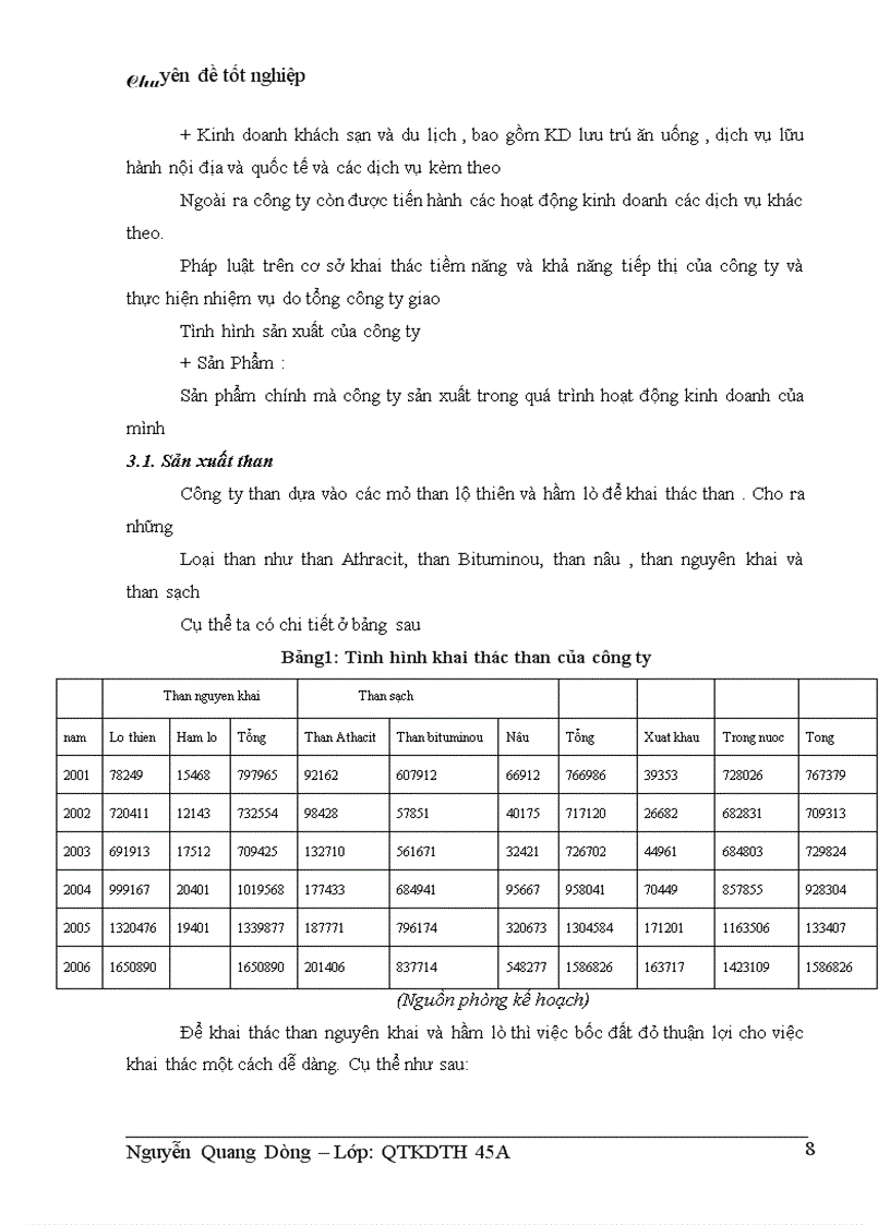 image for page Thực trạng hoạt động sản xuất kinh doanh công ty than Công Nghiệp Mỏ Việt Bắc-TKV và một số biện pháp nâng cao hiệu quả hoạt động sản xuất kinh doanh của công ty