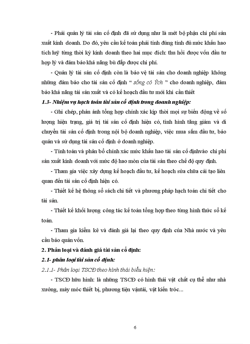 image for page Tổ chức kế toán tài sản cố định và phân tích tình hình trang bị và sử dụng tài sản cố định tại Công ty Truyền tải điện I