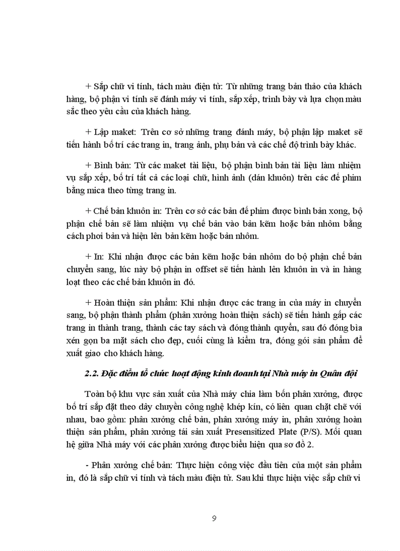 image for page Hoàn thiện hạch toán nguyên vật liệu với việc tăng cường quản lý nguyên vật liệu tại Nhà máy in Quân đội