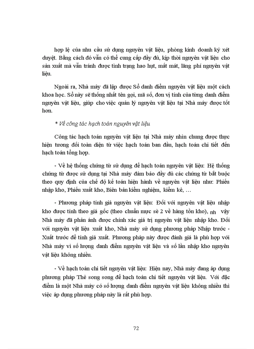 image for page Hoàn thiện hạch toán nguyên vật liệu với việc tăng cường quản lý nguyên vật liệu tại Nhà máy in Quân đội