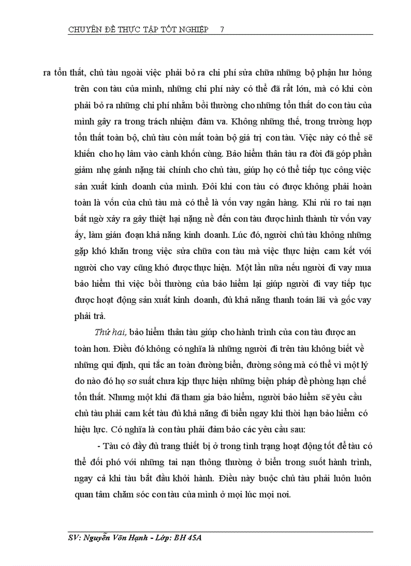 image for page Tình hình giải quyết khiếu nại bồi thường trong bảo hiểm thân tàu tại Bảo Việt Hà Nội