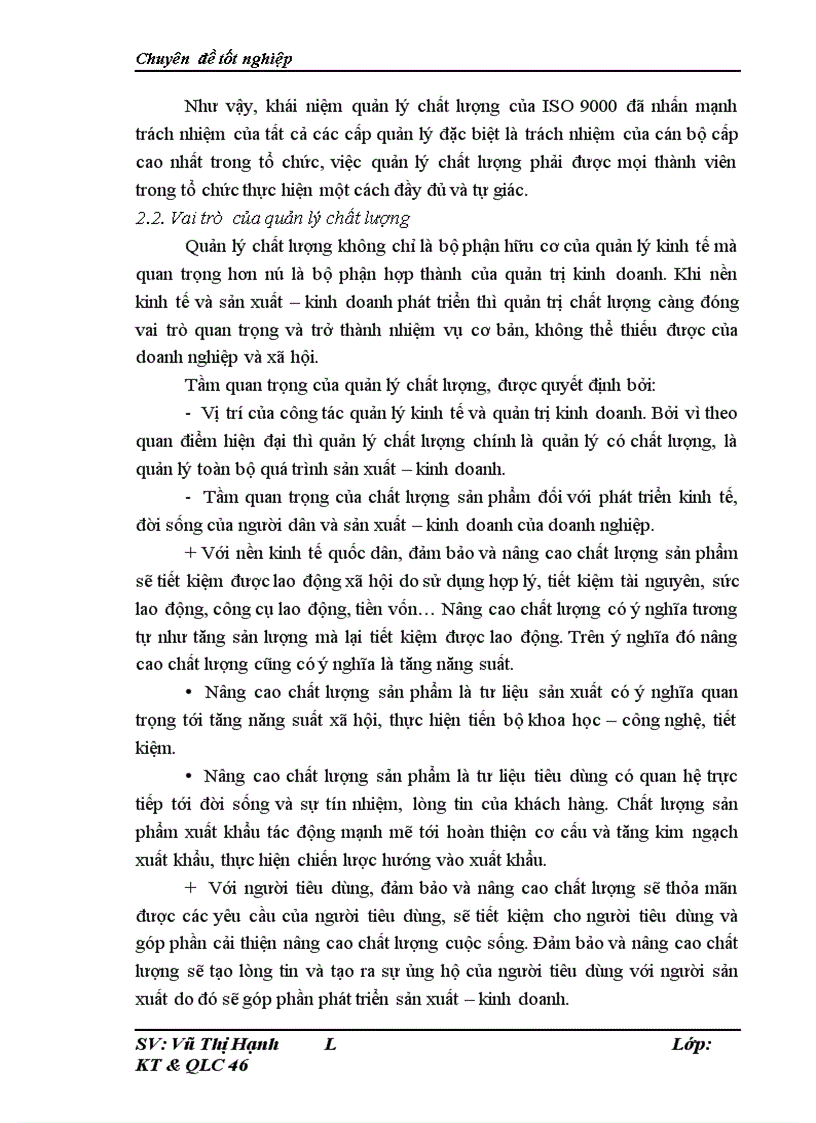 image for page Hoàn thiện hệ thống quản lý chất lượng tại Công ty Cổ phần Công trình Đường sắt theo tiêu chuẩn ISO 9001:2000