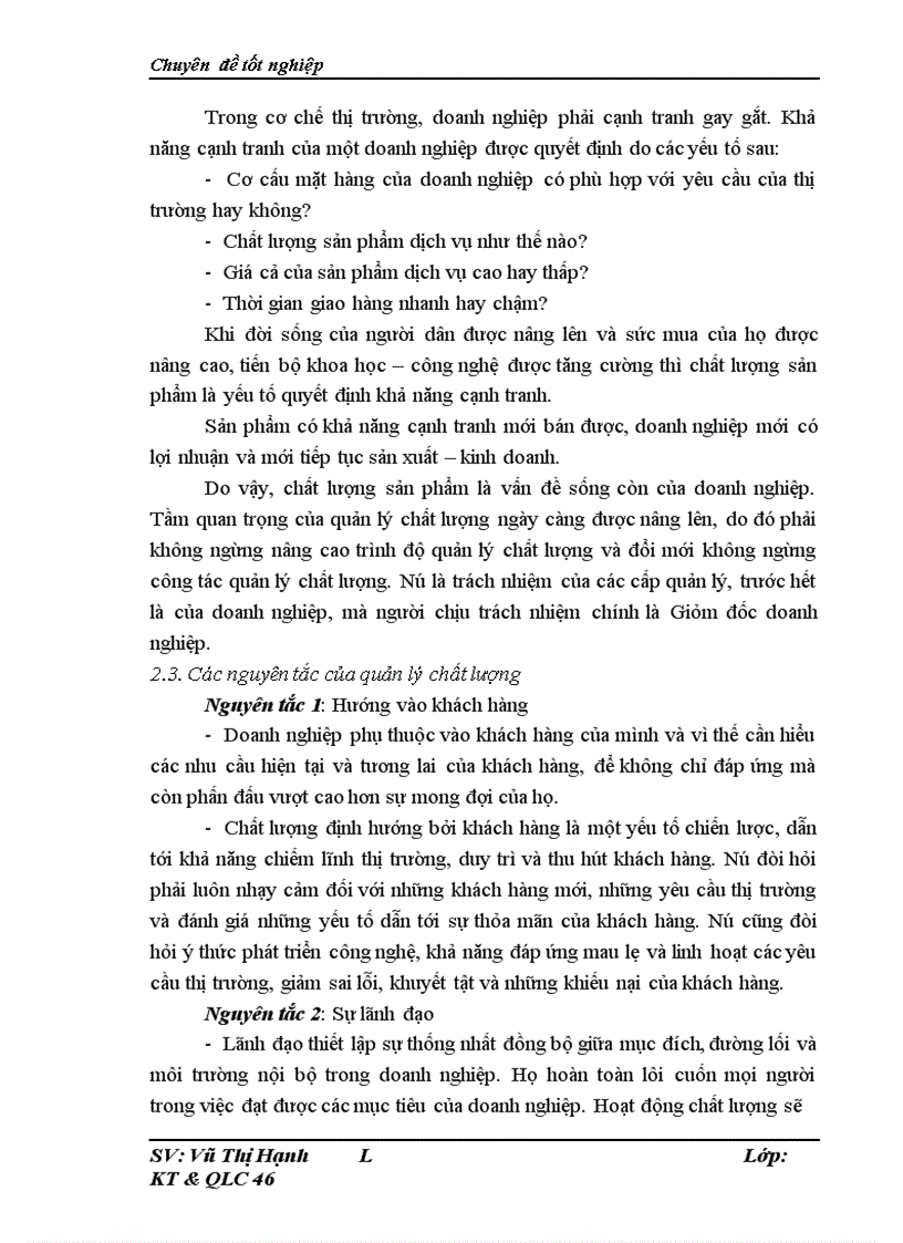 image for page Hoàn thiện hệ thống quản lý chất lượng tại Công ty Cổ phần Công trình Đường sắt theo tiêu chuẩn ISO 9001:2000
