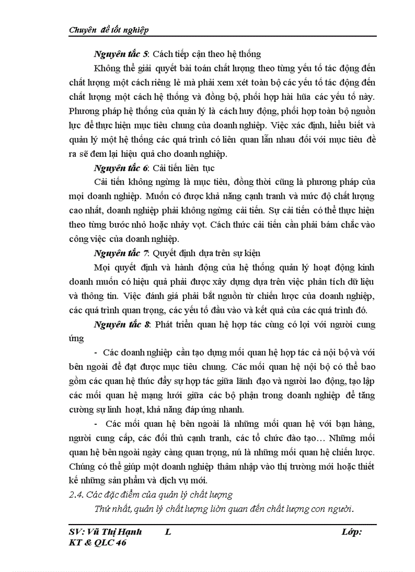 image for page Hoàn thiện hệ thống quản lý chất lượng tại Công ty Cổ phần Công trình Đường sắt theo tiêu chuẩn ISO 9001:2000