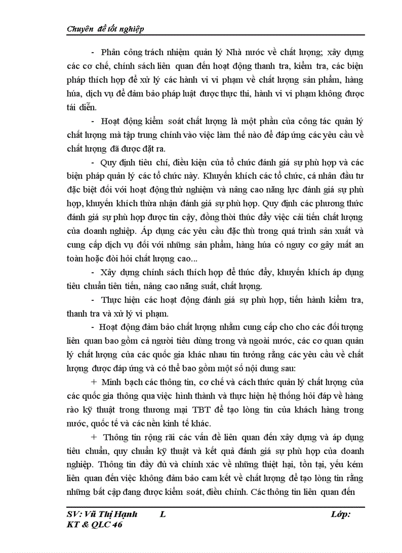 image for page Hoàn thiện hệ thống quản lý chất lượng tại Công ty Cổ phần Công trình Đường sắt theo tiêu chuẩn ISO 9001:2000