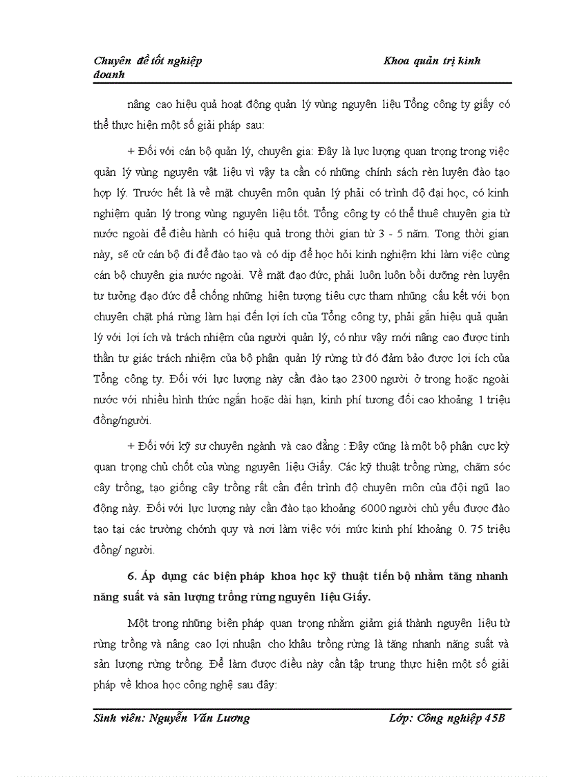 image for page Nâng cao hiệu quả hoạt động quản lý vùng nguyên liệu Giấy của Tổng công ty Giấy Việt Nam