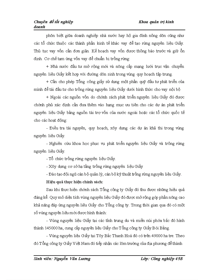image for page Nâng cao hiệu quả hoạt động quản lý vùng nguyên liệu Giấy của Tổng công ty Giấy Việt Nam