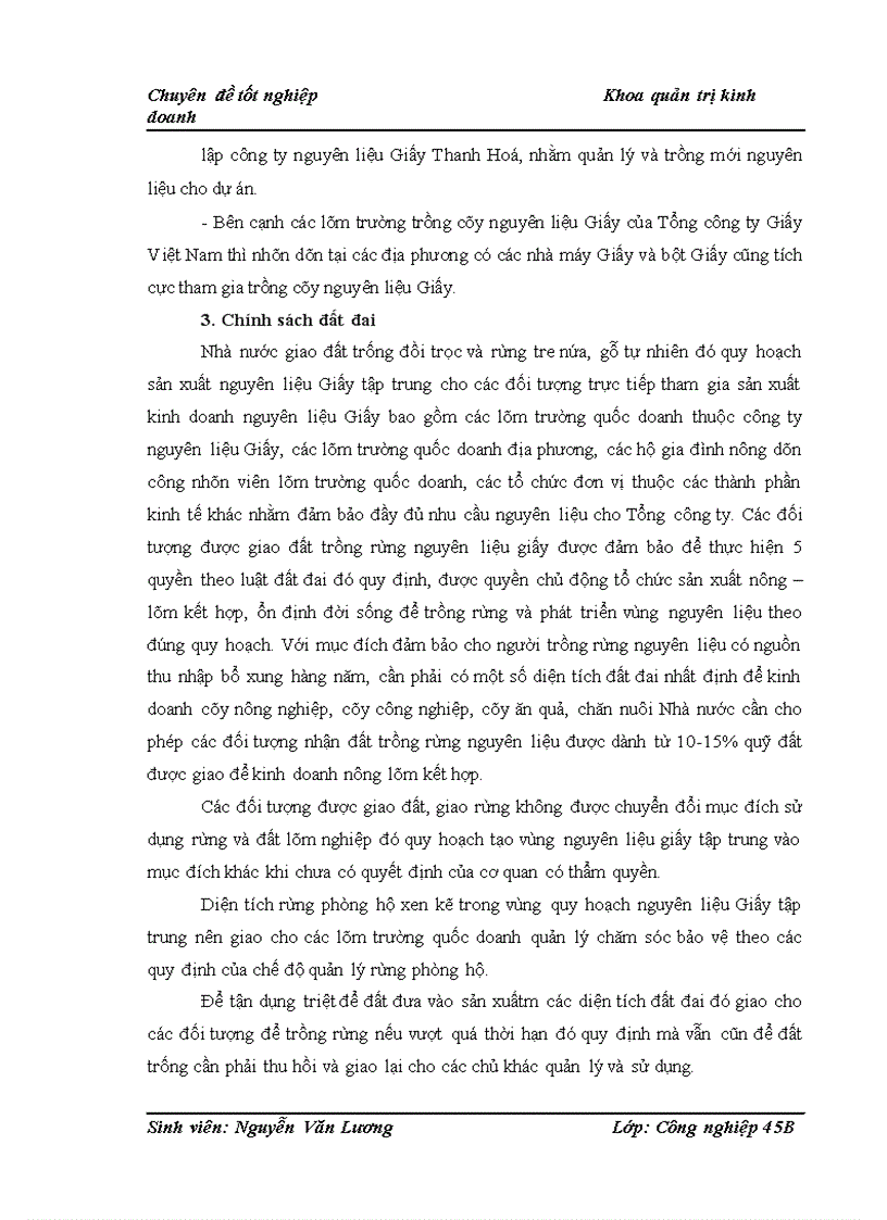 image for page Nâng cao hiệu quả hoạt động quản lý vùng nguyên liệu Giấy của Tổng công ty Giấy Việt Nam