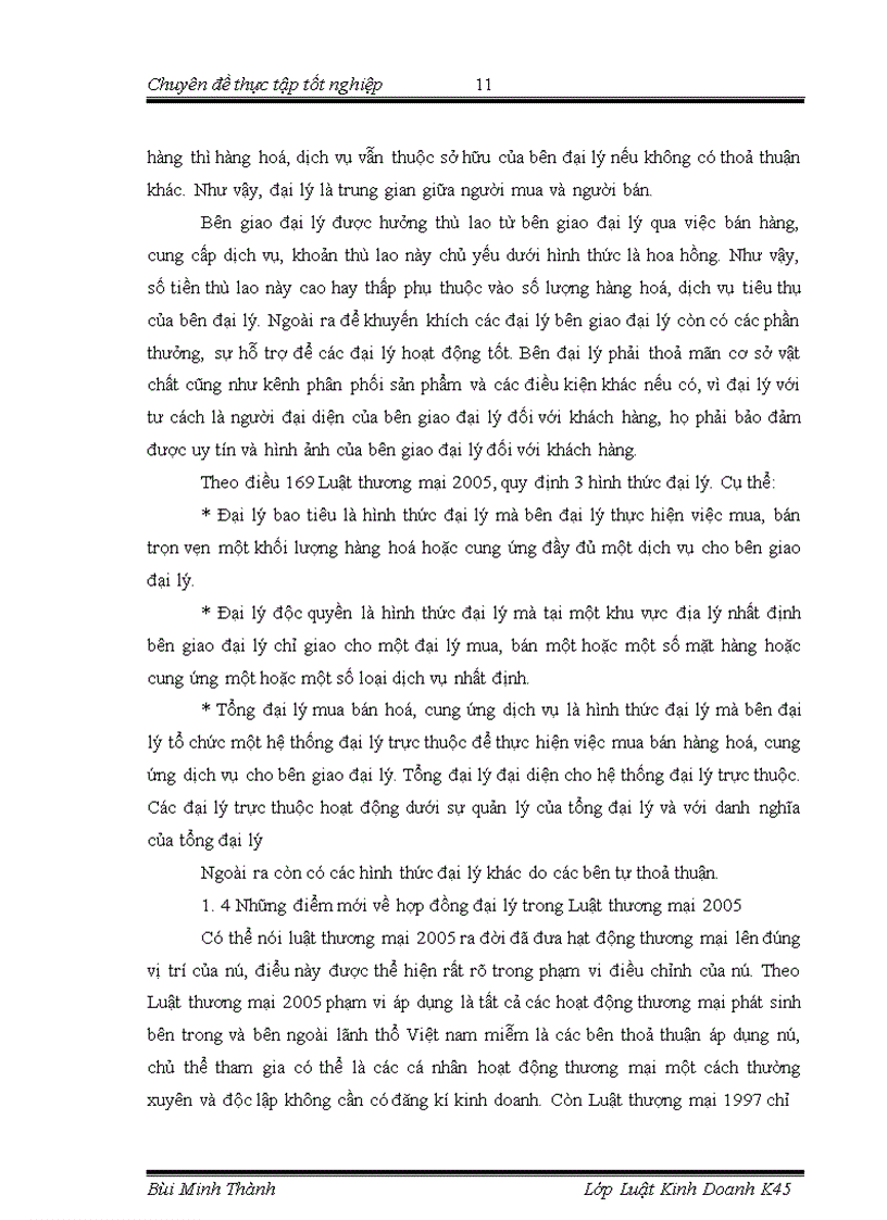 image for page Chế độ pháp lý về hợp đồng đại lý và thực tiễn tại Công ty trách nhiện hữu hạn Nhà nước một thành viên Xuân Hoà