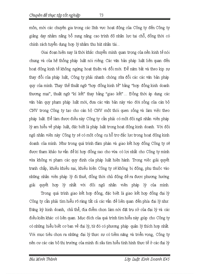 image for page Chế độ pháp lý về hợp đồng đại lý và thực tiễn tại Công ty trách nhiện hữu hạn Nhà nước một thành viên Xuân Hoà