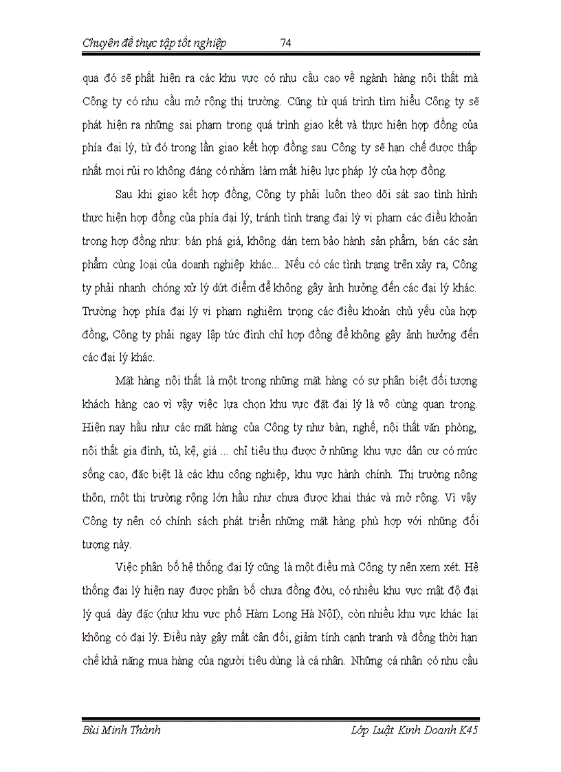 image for page Chế độ pháp lý về hợp đồng đại lý và thực tiễn tại Công ty trách nhiện hữu hạn Nhà nước một thành viên Xuân Hoà