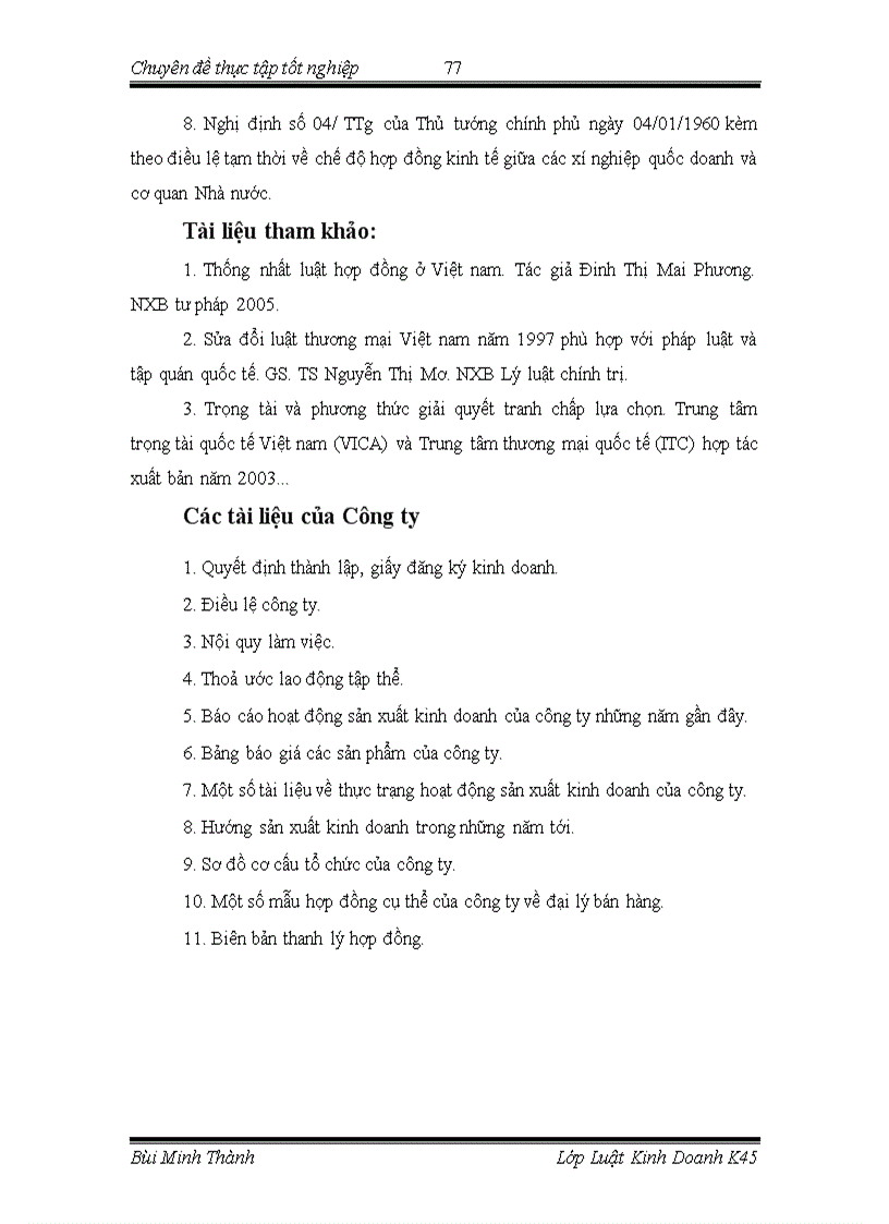 image for page Chế độ pháp lý về hợp đồng đại lý và thực tiễn tại Công ty trách nhiện hữu hạn Nhà nước một thành viên Xuân Hoà