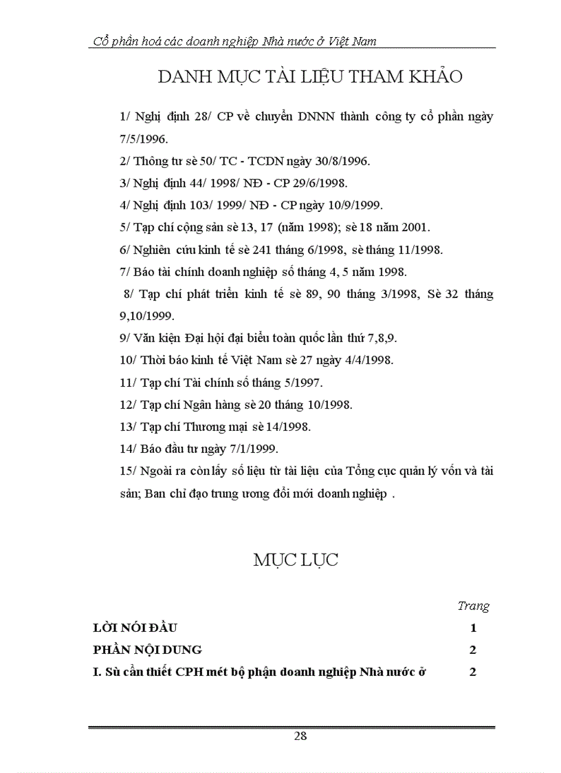 image for page Cổ phần hoá các doanh nghiệp Nhà nước ở Việt Nam