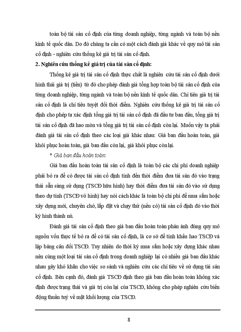 image for page Nghiên cứu thống kê quy mô, cơ cấu, tình hình sử dụng và hiệu quả sử dụng tài sản cố định của Công ty TNHH Tân Bảo Lợi thời kỳ 1999-2005