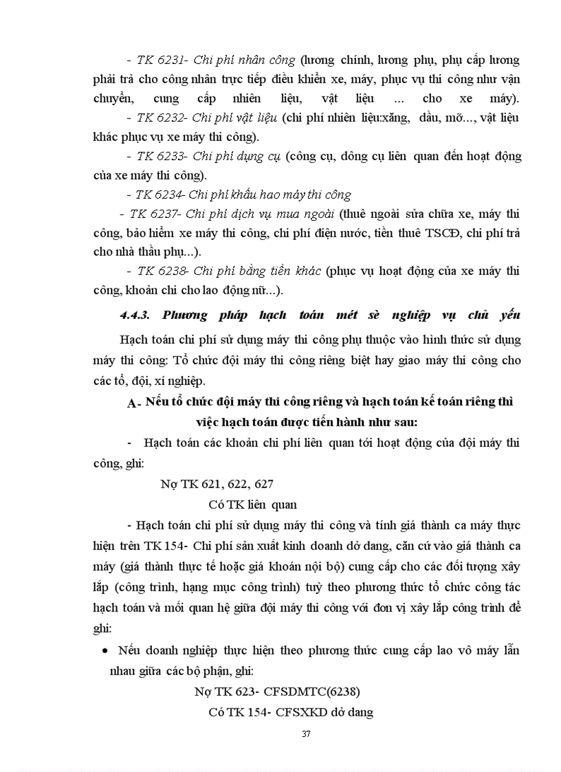 image for page Hoàn thiện công tác hạch toán chi phí sản xuất và tính giá thành sản phẩm tại công ty XDCTGT 889- Tổng công ty XDCTGT 8