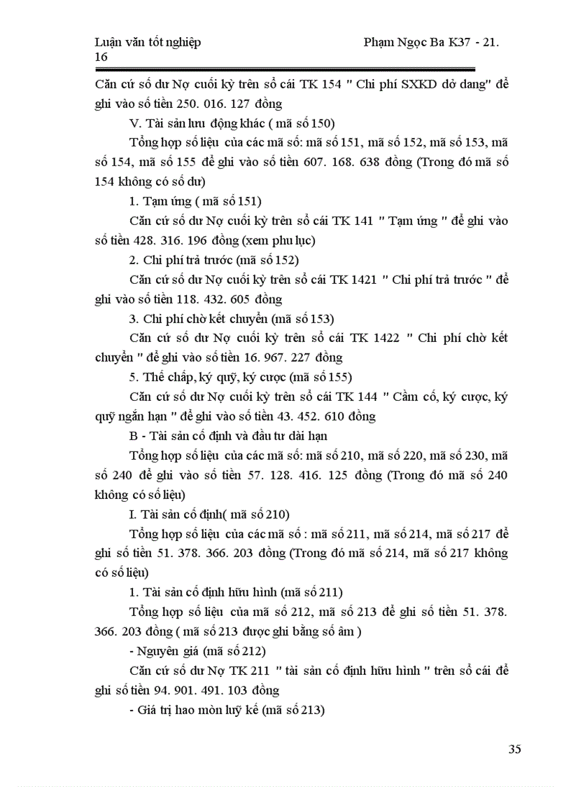 image for page Phân tích tình hình cân đối giữa tài sản và nguồn vốn , phân tích rủi ro doanh nghiệp, phân tích BCLCTT