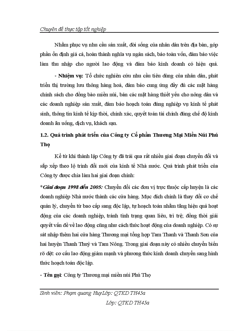 image for page Nâng cao hiệu quả sử dụng vốn cố định của công ty cổ phần thương mại miền núi phú thọ