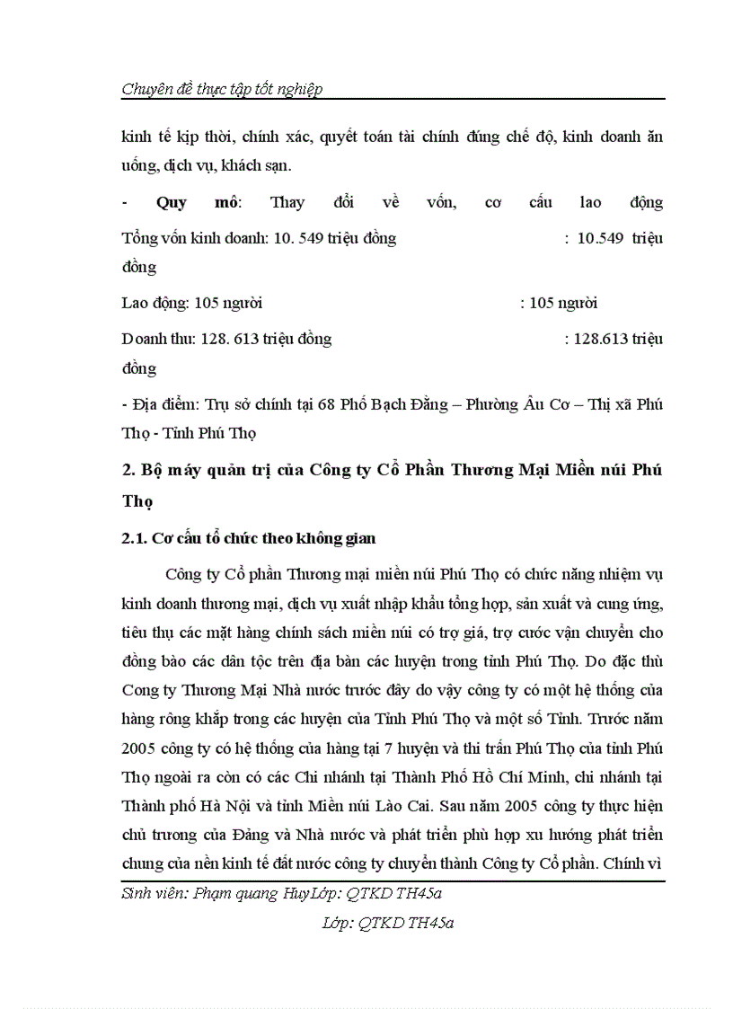 image for page Nâng cao hiệu quả sử dụng vốn cố định của công ty cổ phần thương mại miền núi phú thọ