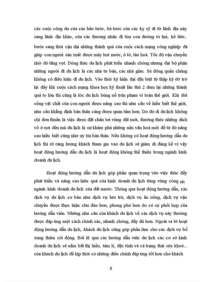 image for page Hoàn thiện nghiệp vụ hướng dẫn du lịch trong kinh doanh lữ hành tại Công ty Du Lịch Dịch Vụ Dầu Khí Việt Nam tại Hà Nội