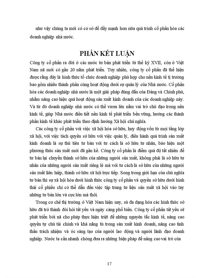 image for page Công ty cổ phần và vai trò của nó trong phát triển kinh tế