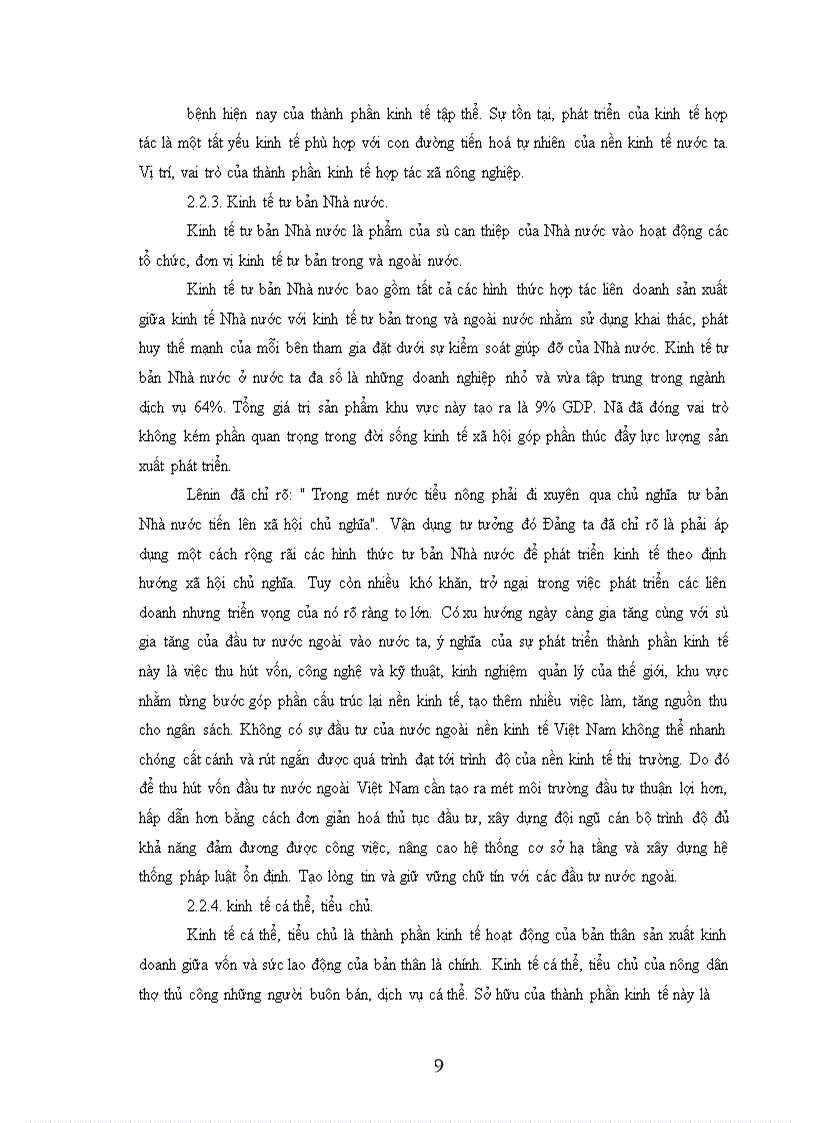 image for page Quan điểm toàn diện với việc phát triển nền kinh tế hàng hoá nhiều thành phần theo định hướng xã hội chủ nghĩa ở nước ta trong giai đoạn hiện nay