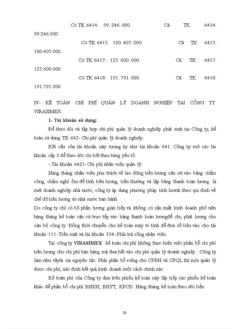 image for page Kế toán chi phí bán hàng và chi phí quản lý doanh nghiệp tại công ty Xuất nhập khẩu cung ứng vật tư thiết bị đường sắt virasimex