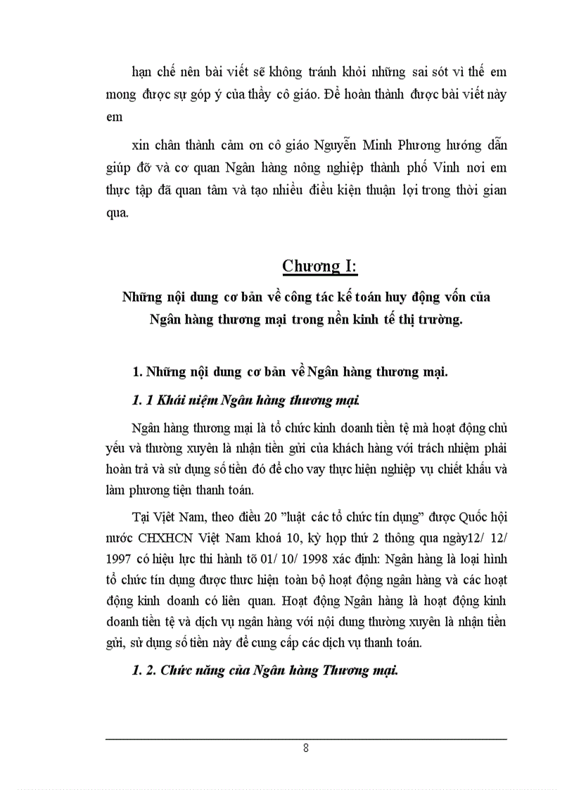 image for page Giải pháp nhằm nâng cao hiệu quả kế toán huy động vốn tại Ngân hàng nông nghiệp và phát triển nông thôn thành phố Vinh