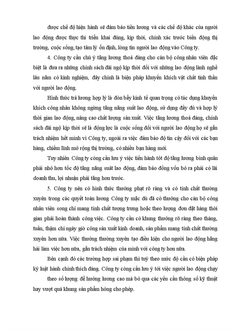 image for page Tiền lương và các khoản phụ phí theo lương tại Công ty sản xuất và xuất khẩu Bao bì Hà Nội