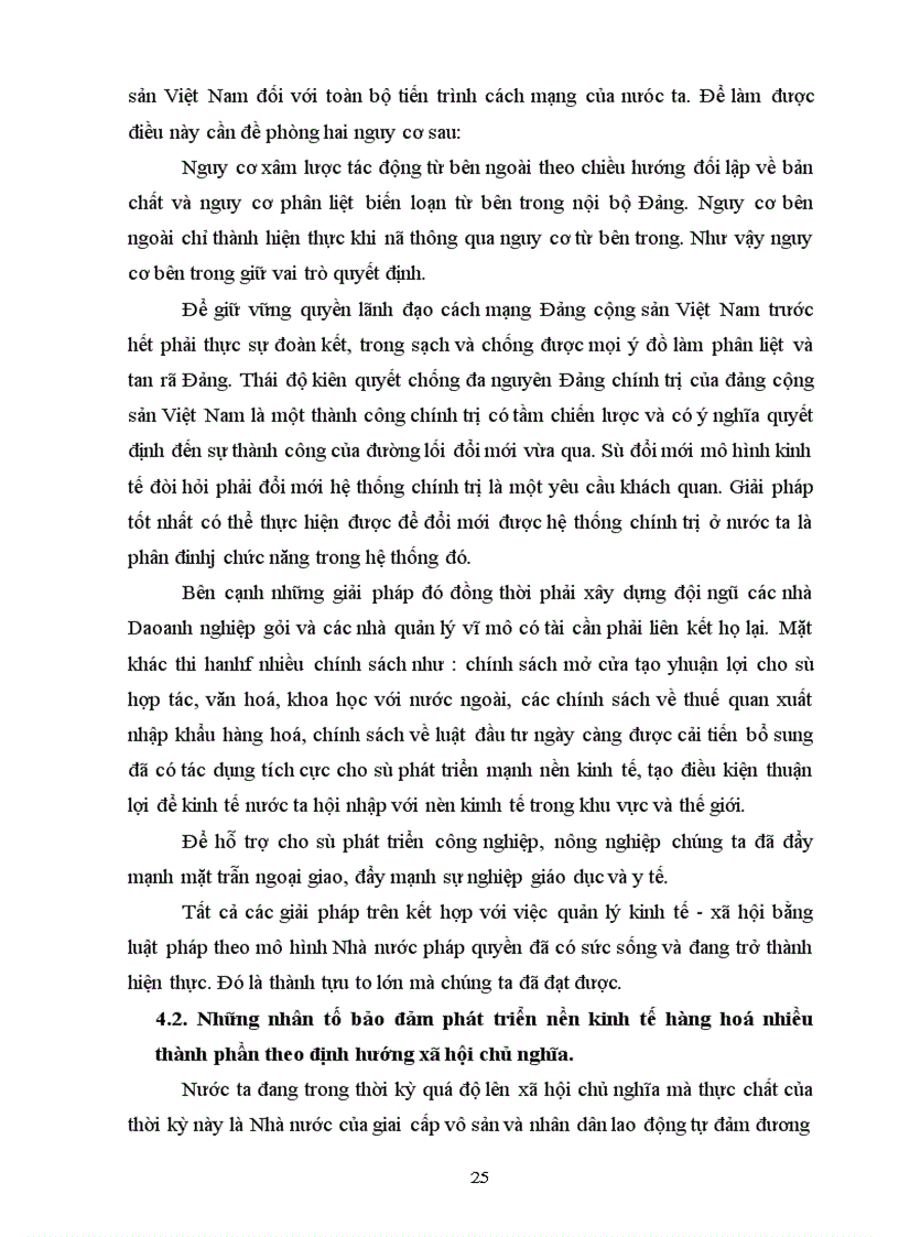 image for page Quan điểm toàn diện với việc phát triển nền kinh tế hàng hoá nhiều thành phần theo định hướng xã hội chủ nghĩa ở Việt Nam hiện nay