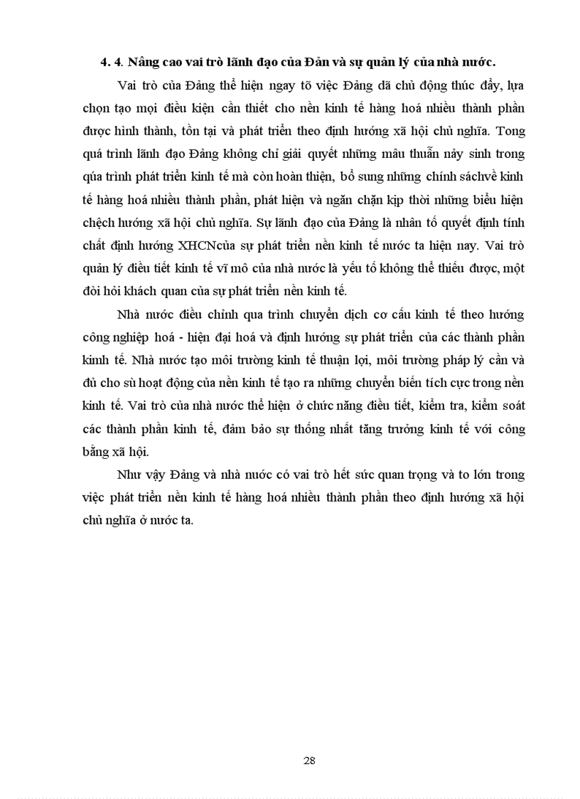 image for page Quan điểm toàn diện với việc phát triển nền kinh tế hàng hoá nhiều thành phần theo định hướng xã hội chủ nghĩa ở Việt Nam hiện nay