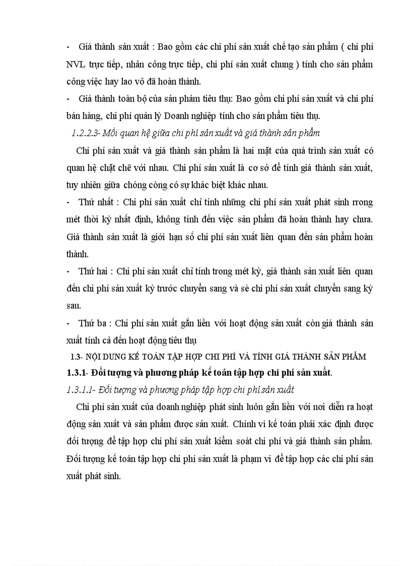 image for page Kế toán tập hợp chi phí sản xuất và tính giá thành sản phẩm tại công ty xây dựng số 9 Thăng Long