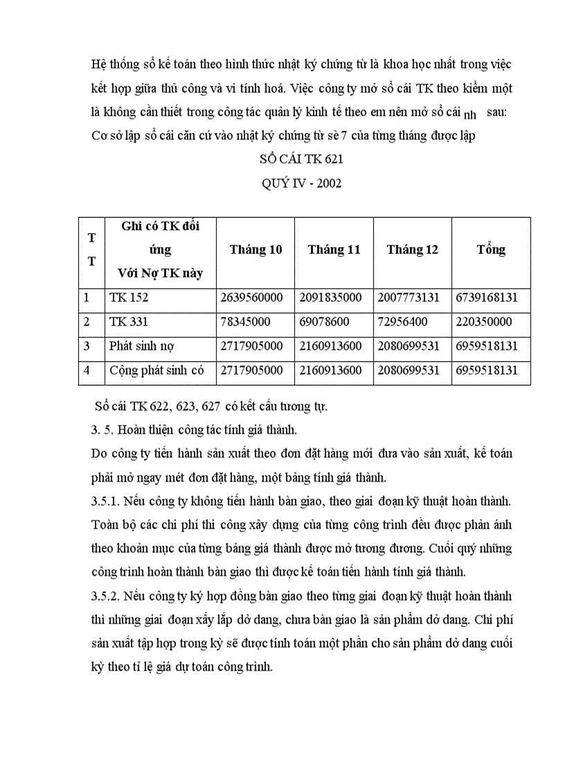 image for page Kế toán tập hợp chi phí sản xuất và tính giá thành sản phẩm tại công ty xây dựng số 9 Thăng Long