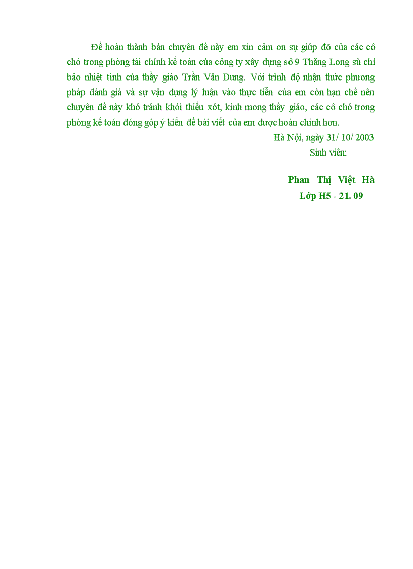 image for page Kế toán tập hợp chi phí sản xuất và tính giá thành sản phẩm tại công ty xây dựng số 9 Thăng Long