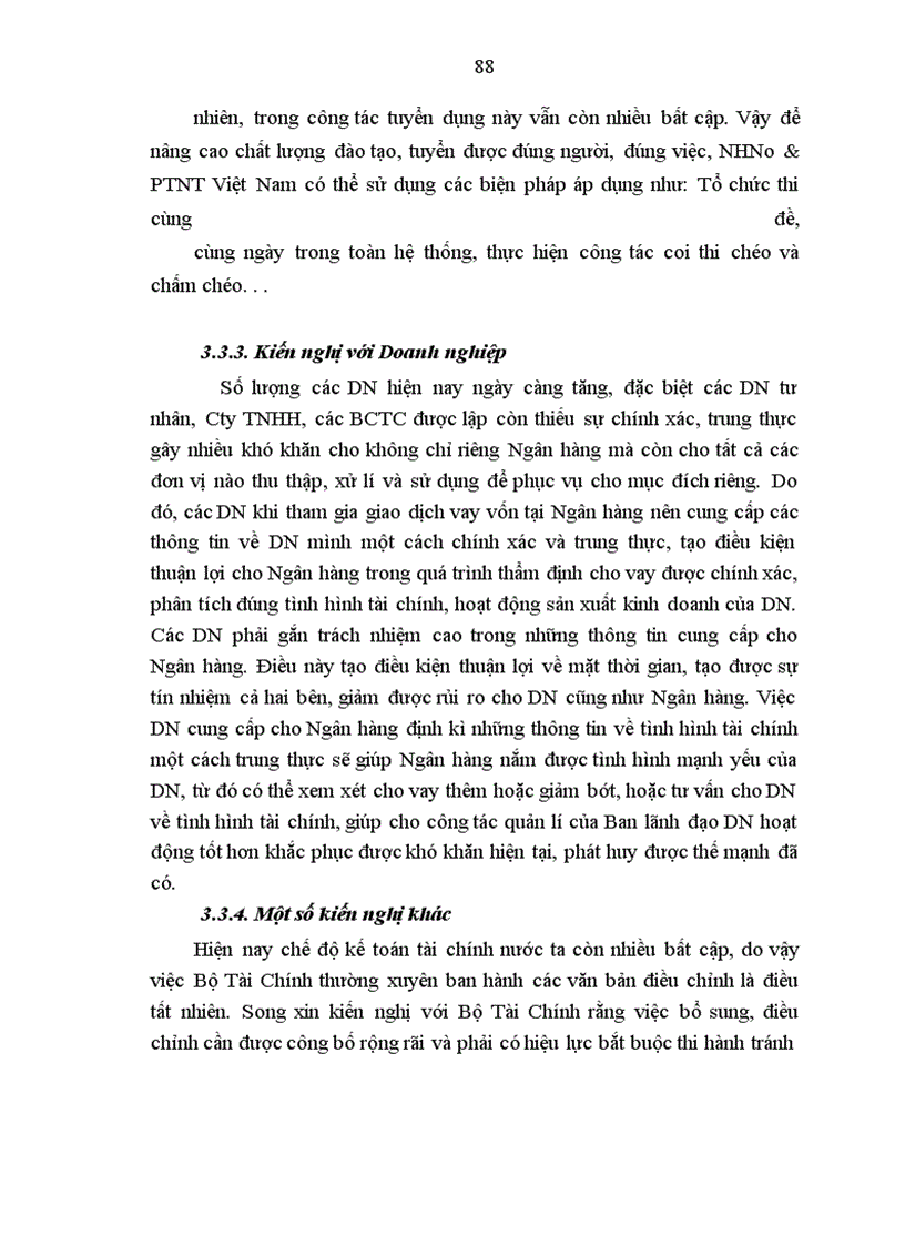 image for page Phân tích tài chính Doanh nghiệp ảnh hưởng đến công tác Tín dụng tại chi nhánh NHNo&PTNT Kim Động