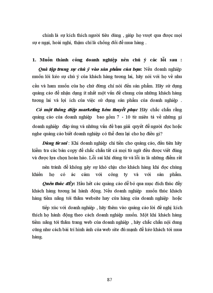 image for page Quảng cáo trong kinh doanh thương mại tại Việt Nam ,một số điểm cần lưu ý