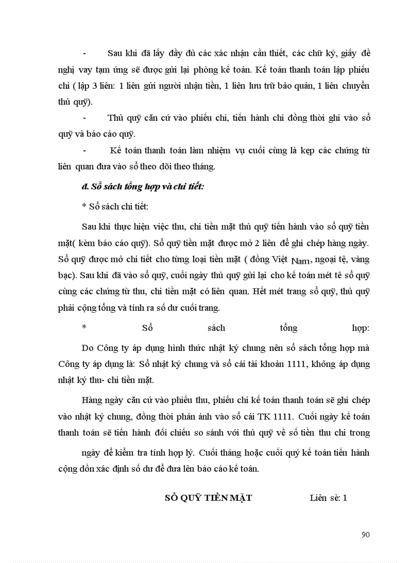 image for page Nhận xét và các ý kiến đóng góp nhằm hoàn thiện tổ chức công tác kế toán tại Công ty.