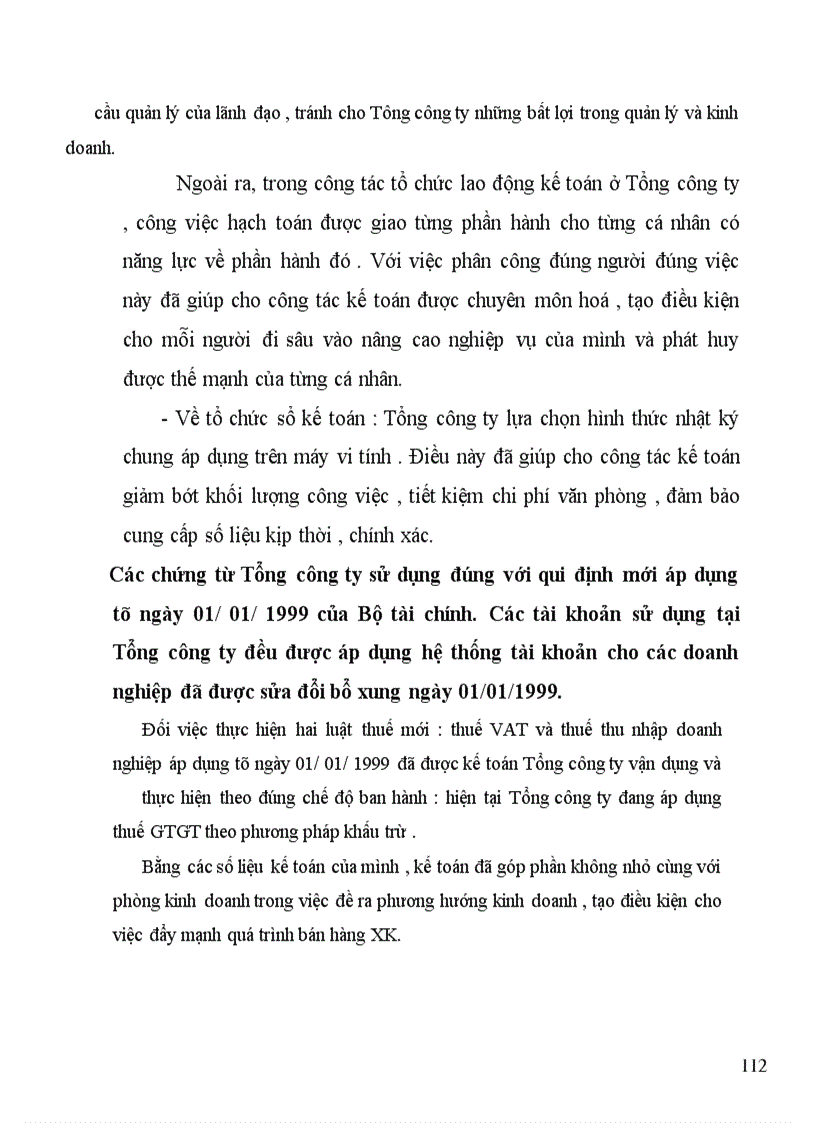 image for page Tổ chức hạch toán lưu chuyển hàng hoá xuất khẩu tại Tổng công ty rau quả Việt Nam