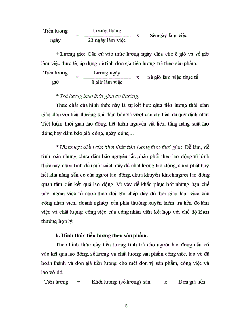 image for page Tổ chức kế toán tiền lương và các khoản trích theo lương ở Công ty vận tải ôtô số 8