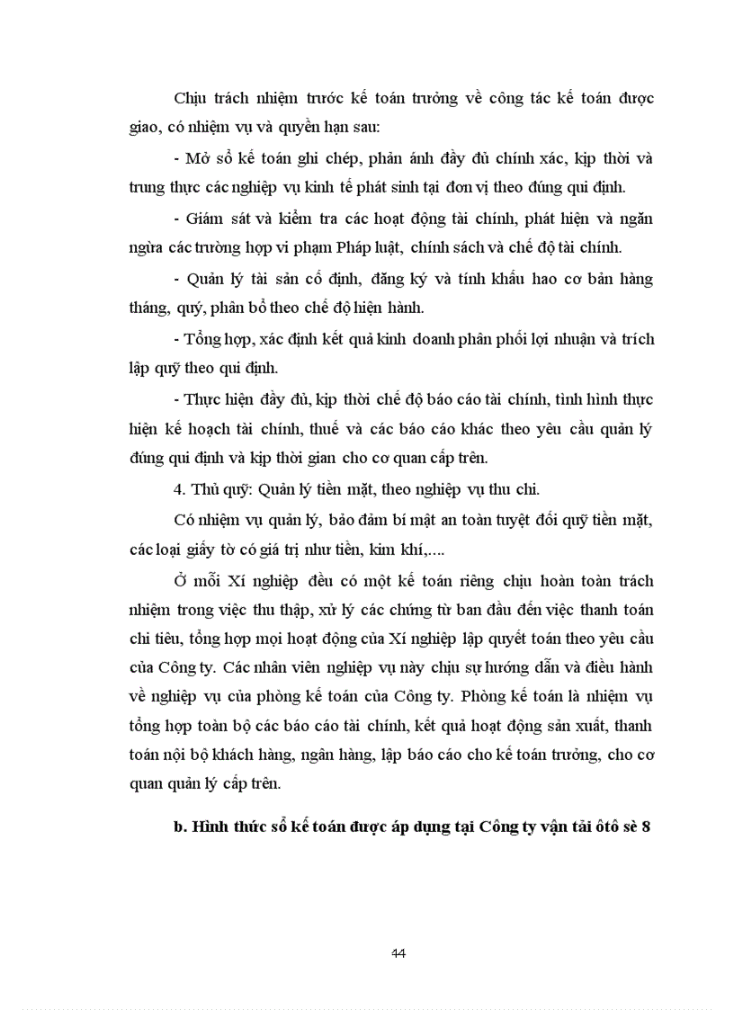 image for page Tổ chức kế toán tiền lương và các khoản trích theo lương ở Công ty vận tải ôtô số 8