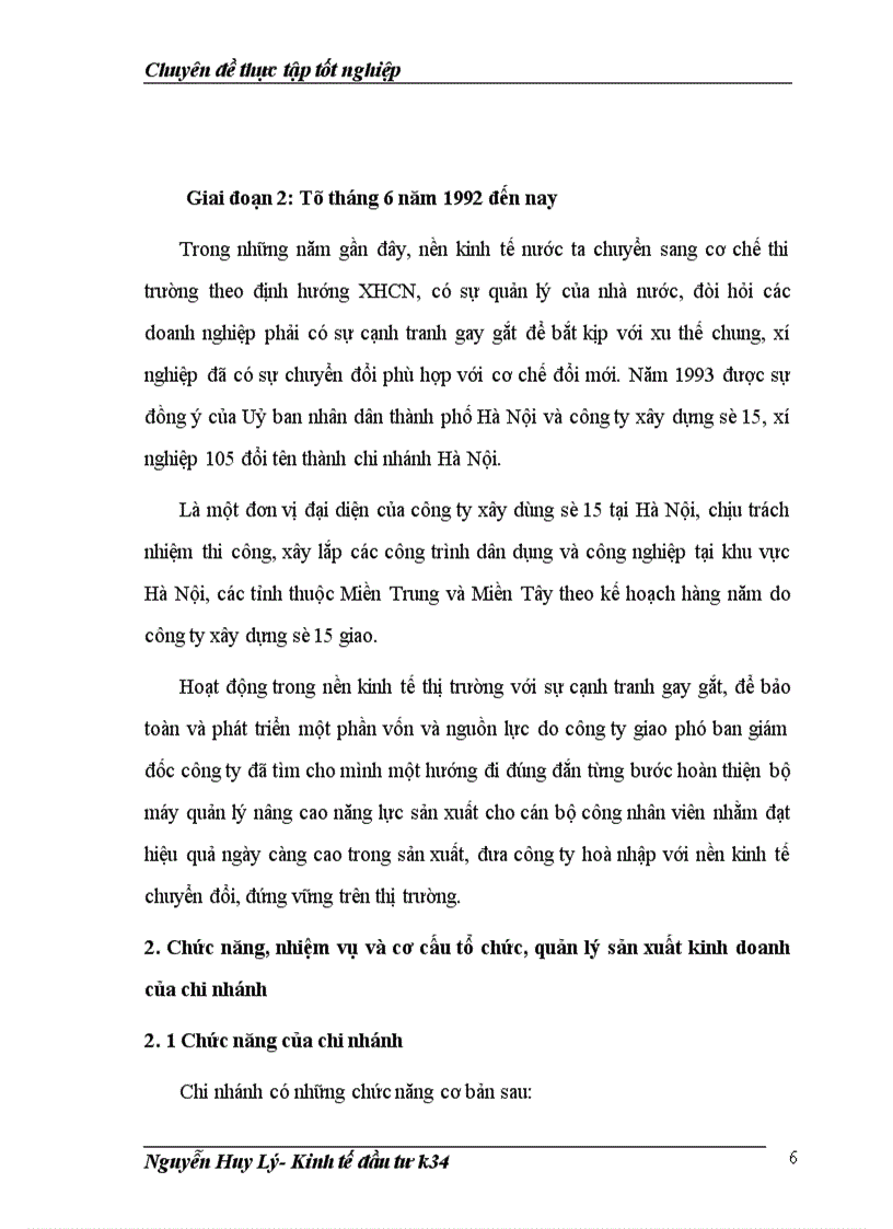 image for page Thực trạng và giải pháp nhằm nâng cao hiệu quả sử dụng vốn đầu tư tại công ty xây dựng số 15- Tổng công ty xây dựng Hà nội