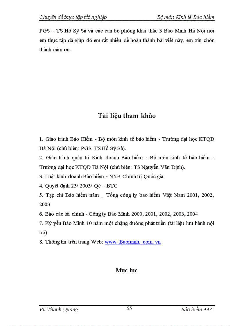 image for page Một số giải pháp nâng cao hiệu quả kinh doanh nghiệp vụ bảo hiểm trách nhiệm dân sự (BHTNDS) của chủ xe cơ giới đối với người thứ ba tại công ty bảo hiểm Bảo Minh Hà Nội