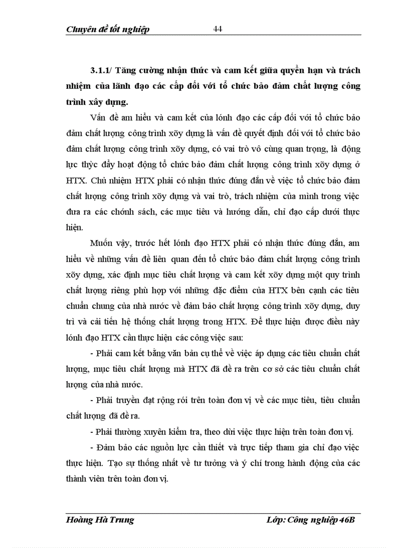 image for page Tổ chức bảo đảm chất lượng công trình xây dựng ở Hợp tác xã Xây Dựng 367