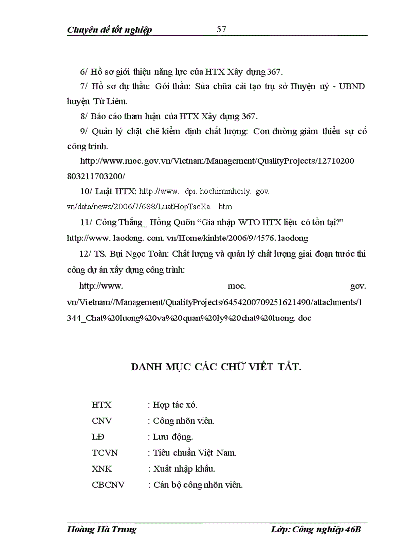 image for page Tổ chức bảo đảm chất lượng công trình xây dựng ở Hợp tác xã Xây Dựng 367