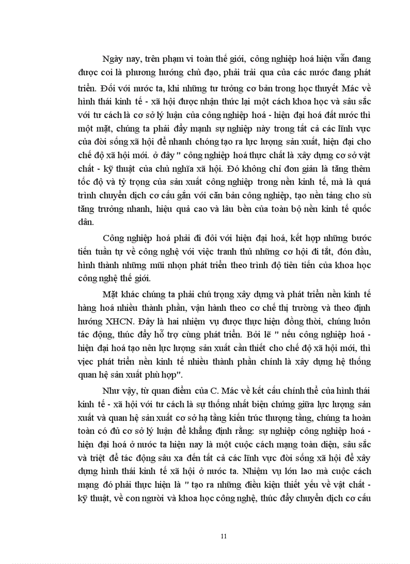 image for page Một số vấn đề về thực tiễn và lý luận trong quá trình thực hiện công nghiệp hoá - hiện đại hóa