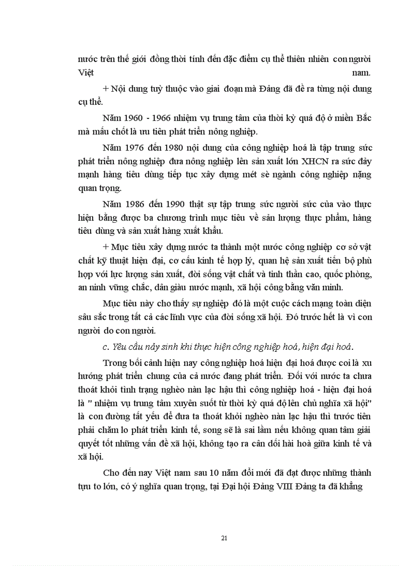 image for page Một số vấn đề về thực tiễn và lý luận trong quá trình thực hiện công nghiệp hoá - hiện đại hóa